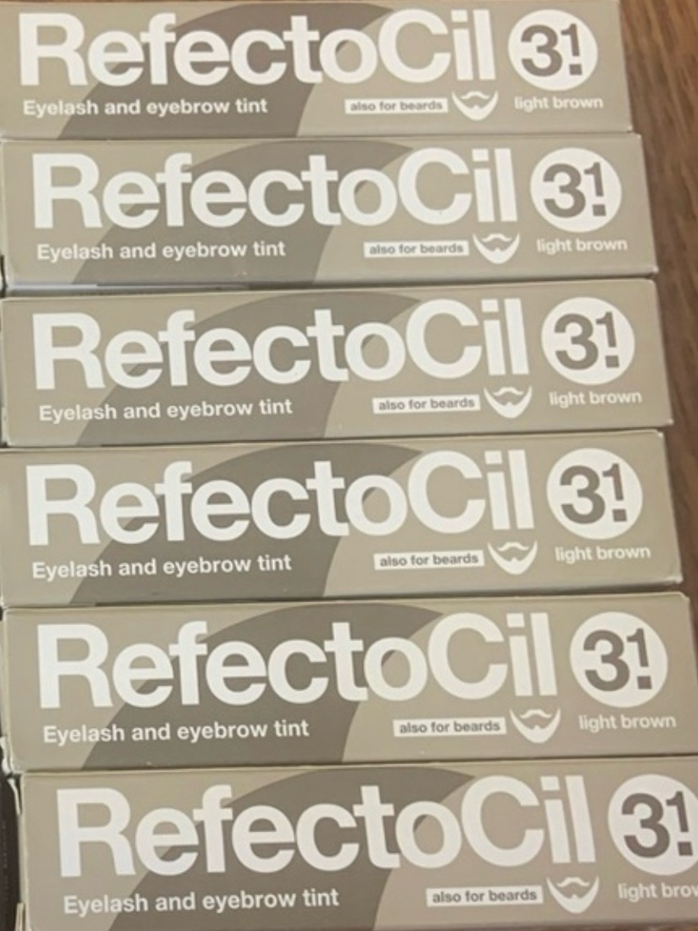 6 pcs - Refectocil Eyelash and Eyebrow Tint
(6 - LightBrown)